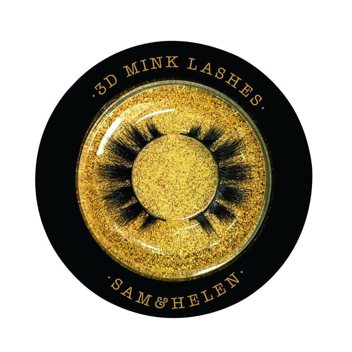 Sam&Helen 100% Handmade Siberian Mink Eyelashes | Chicago | Reusable 3D Mink Lashes for Daily Makeup Natural|Thick|Long|Short 8 Styles Options