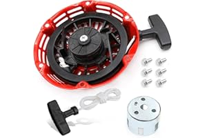 Vkinman 28400-ZH8-013YA Recoil Starter Replacement for Honda GX120 GX160 GX200 (Steel Rod Paws) Engine 4/5.5/6.5HP Generator 