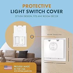HomeStar Safety Light Switch Guard | Rocker-Toggle