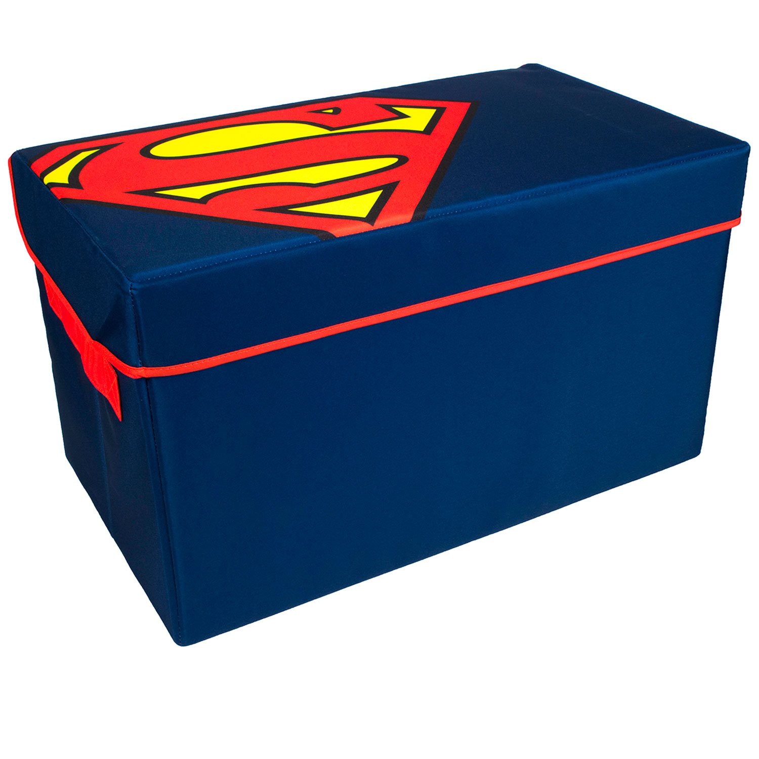 Superman Collapsible Kids Toy Storage Chest by DC Comics FlipTop