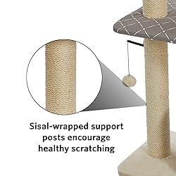 Cat Tree | "Tower" Cat Furniture, 5-Tier Cat Tree