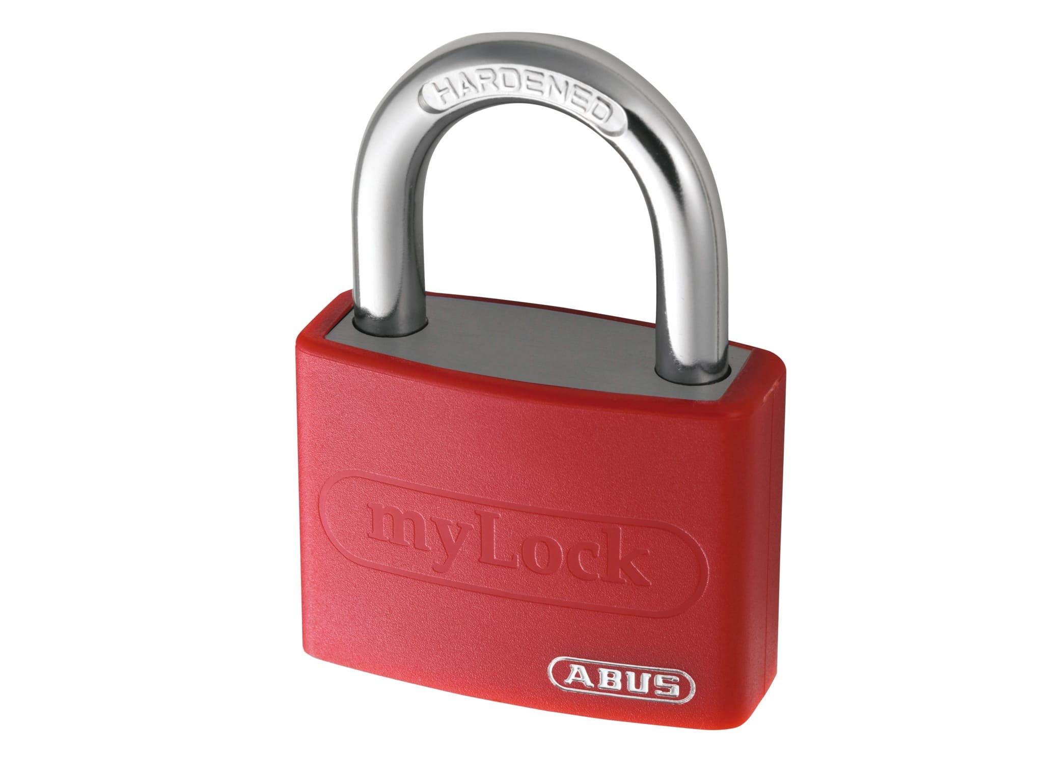 ABUS 49940 My Lock Aluminium Padlock with 6401 Alike Keyed - Red — image 1