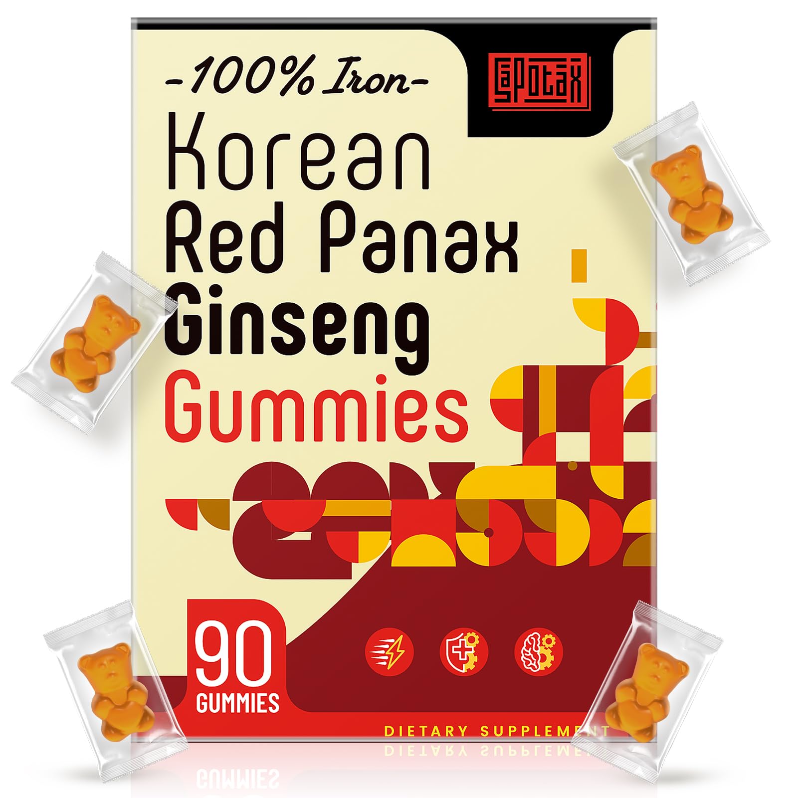 Korean Red Panax Ginseng Gummies