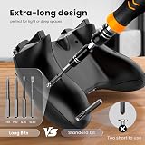JOREST 115 in 1 Precision Screwdriver Set with 103 Bits, Magnetic Bits view 8