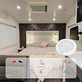 Dream Lighting 12V LED Campervan Lights Dimmable 3000K 4 Pack Ultra Flat view 2