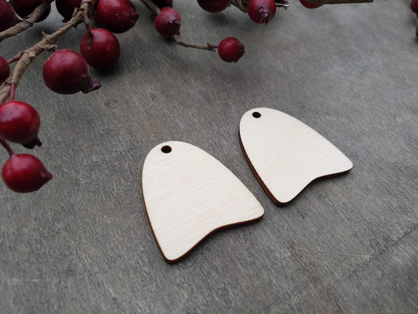 Wooden earring blanks, 10, 50 or 100 pcs, Wood earring pieces, Wood