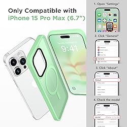 GONEZ Magnetic for iPhone 15 Pro Max