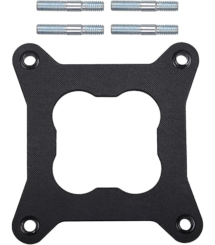 15443 Holley Carburetor Spacer 1 In. Thick Aluminum Open Center 4150 & AFB - Foto 10