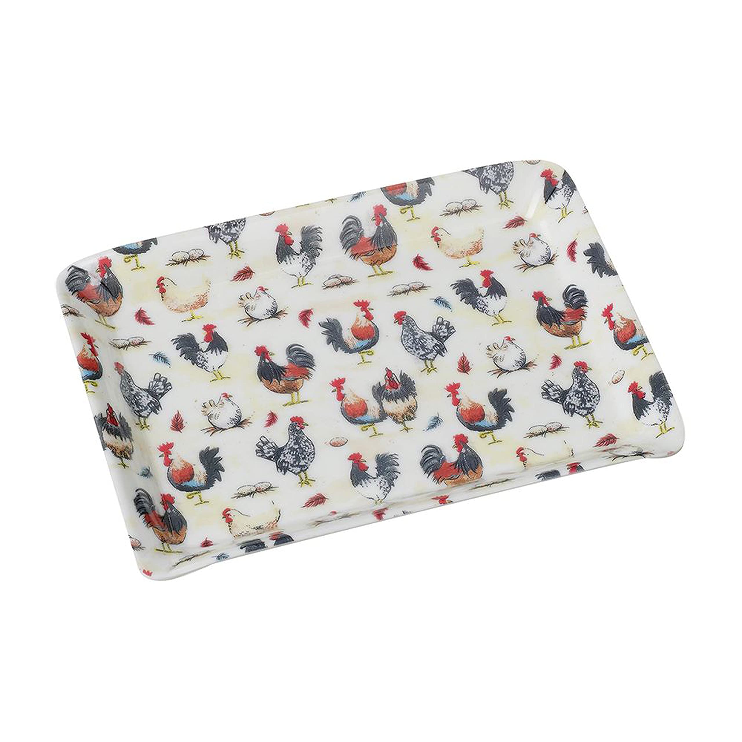 Eddingtons - Rooster - Scatter Melamine Tray
