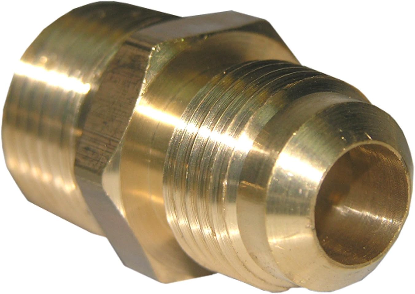 LASCO 174849 1/2Inch Flare by 1/2Inch Male Pipe Thread Brass Adapter