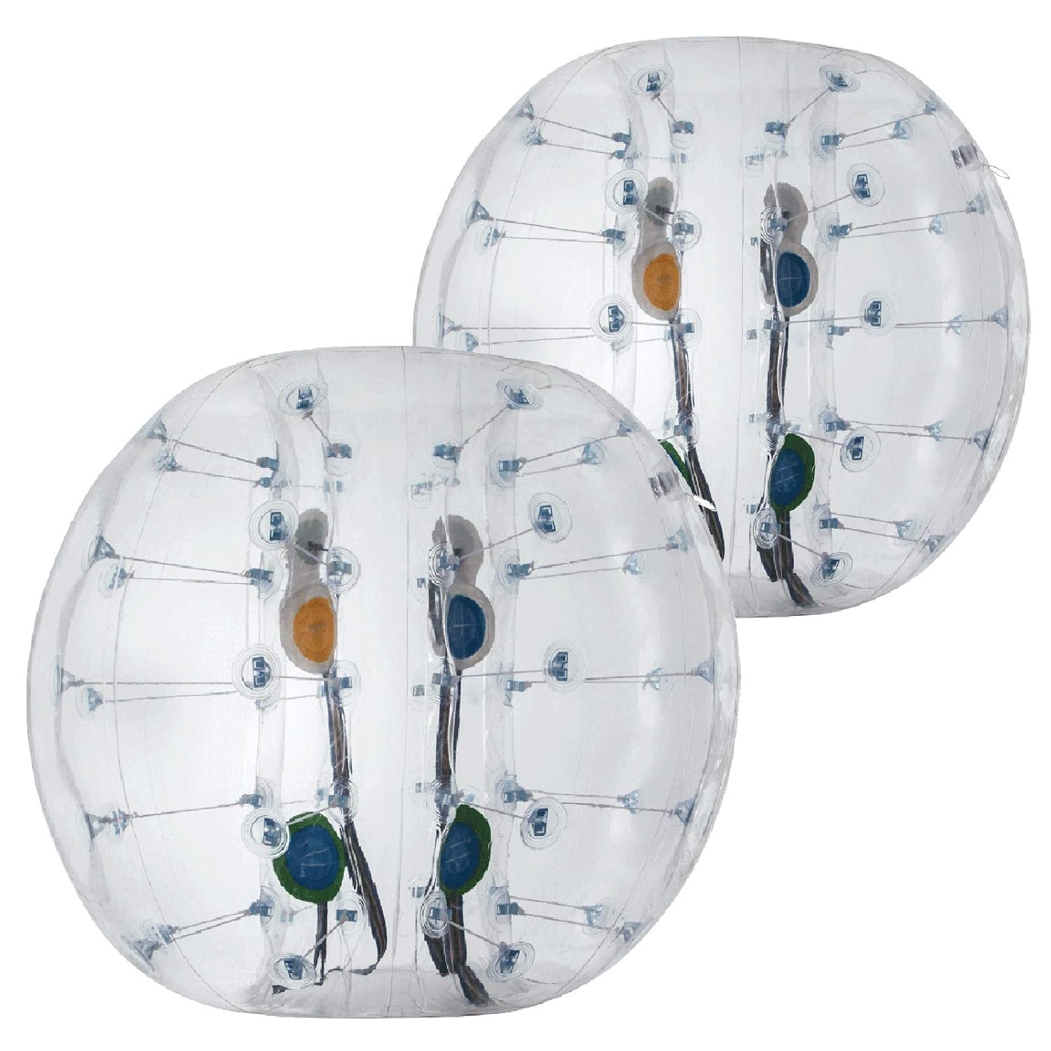 Superland 1 2 M 1 5 Mインフレータブルバンパーボール4 Ft 5ft直径バブルサッカーボール0 8 Mm Pvc透明材質human Knocker Zorb Ball For大人と子 B071wrghhg 2pcsx1 2m