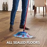 Vileda SuperMocio 3Action XL Mop Refill Pack of 2 - Machine Washable view 3