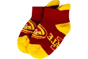Donegal Bay NCAA Iowa State Cyclones Unisex Iowa State Baby Footie Sockiowa State Baby Footie Sock, Cardinal, Bax 12-24 Months