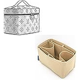 JZShineKrafts Nice BB organizer,Nice BB insert,Purse insert organizer.(Beige, BB)