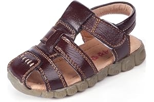 PPXID Kids Boys Girls Close Toe Outdoor Summer Sandals Light-Weight Soft Sole Beach Sandals(Toddler/Little Kid/Big Kid)