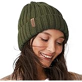 FURTALK Winter Hats for Women Fleece Lined Beanie Knit Chunky Womens Snow Cap