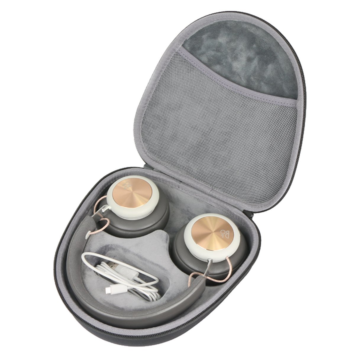 co2CREA Hard Travel Case for Bang & Olufsen Beoplay HX, H95, H9i, H9, H8, H7, H4, Portal Bluetooth Noise Cancelling Headphones,Case only