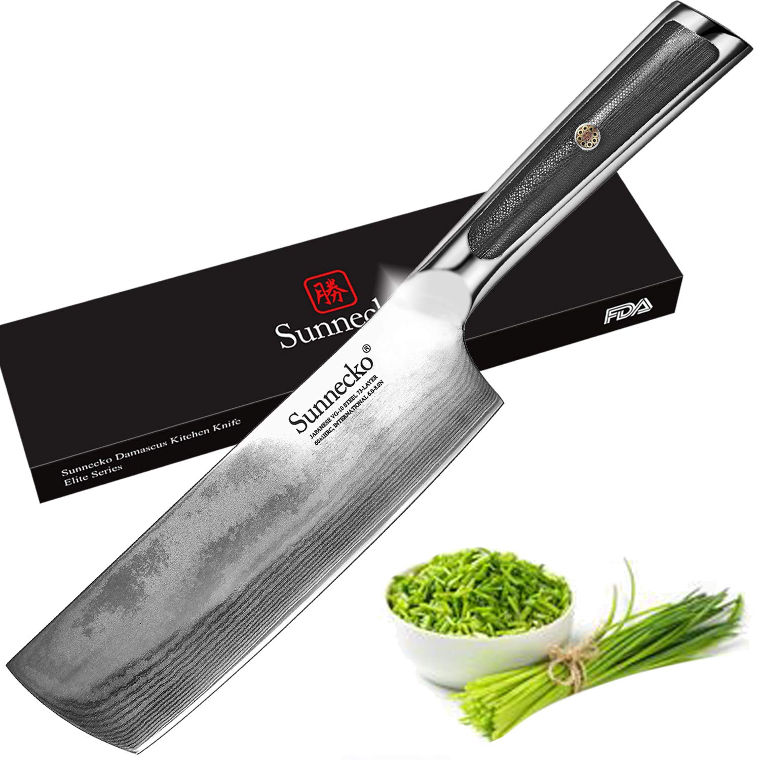 Best chef knife 7 inch professional kitchen knife