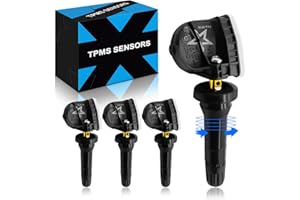 YZHIDIANF YZHIDAINF Pre-Programed for:-Chevy 2007 2008 2009 2010 Impala Tahoe Silverado Tire Pressure Sensor for:-GMC Acadia Yukon Sierra for:-Cadillac Escalade 315MHz TPMS Sensor Replaces# 13598771 (Set of 4)