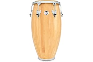 LATIN PERCUSSION LP Matador M752S-AWC 11 3/4" Wood Conga (Natural/Chrome)