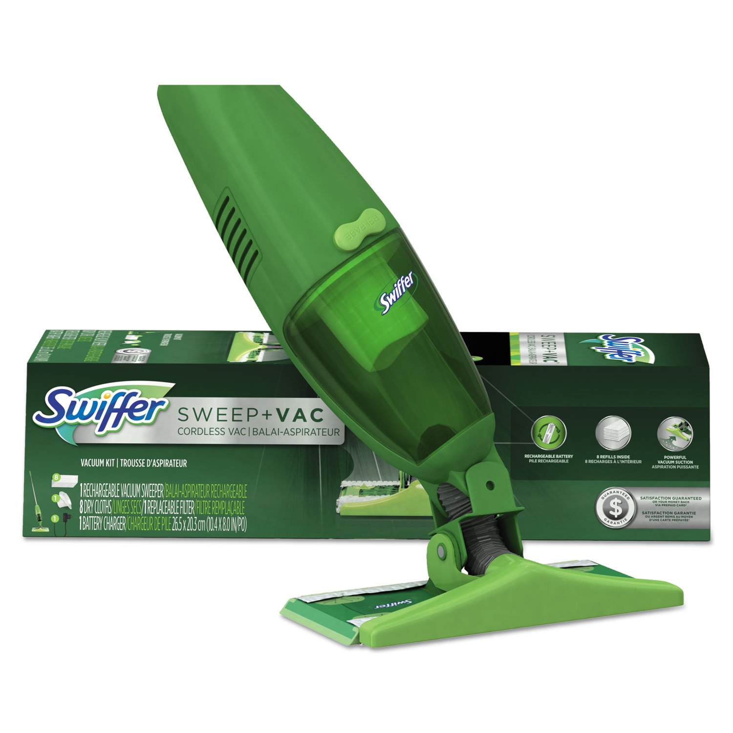 Swiffer Sweep And Vac, Vacuum Cleaner, Floor Sweeper Starter Kit on