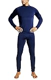 MIER Men's Long Sleeve Base Layer Set Lightweight