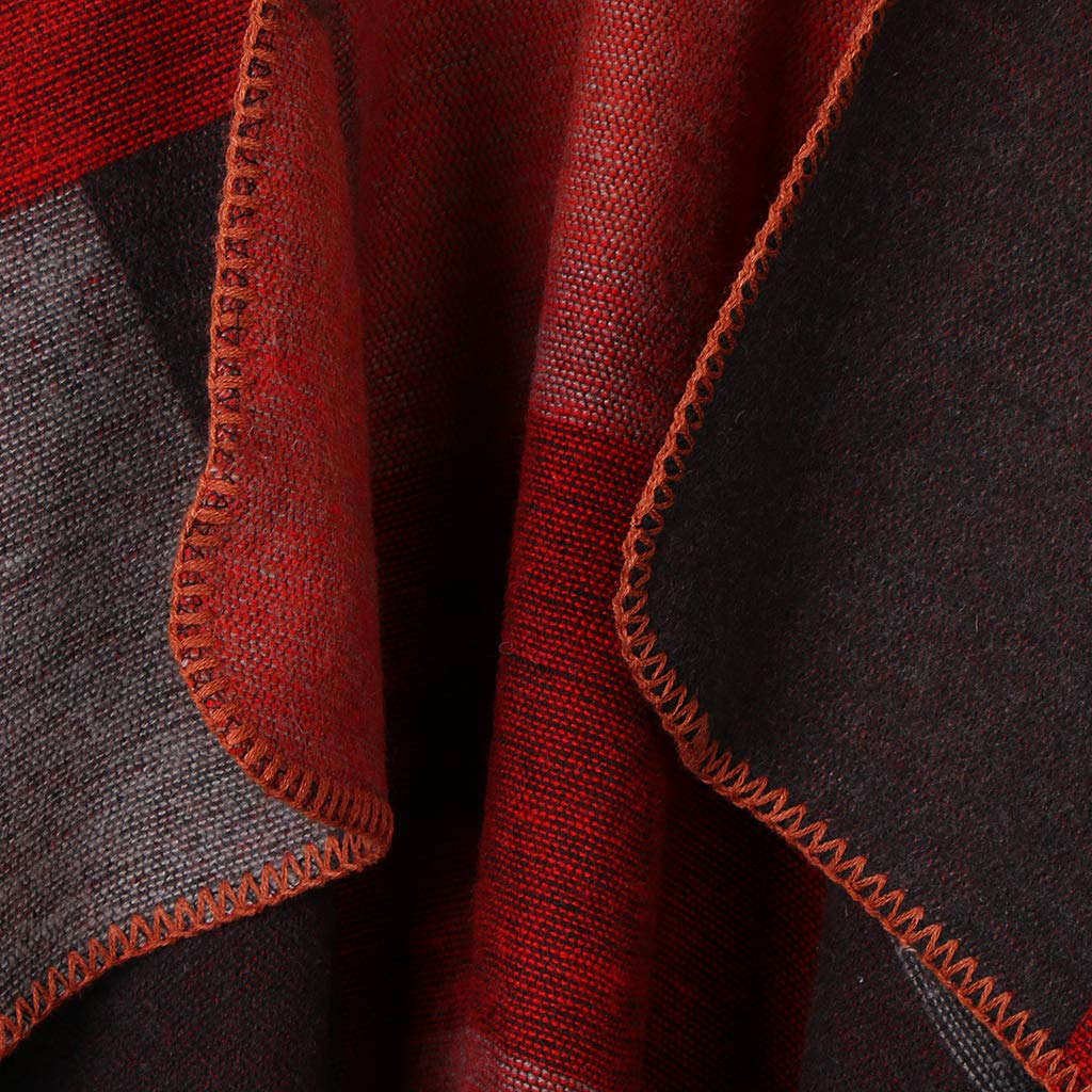 homyl fashion womens cape cardigan ladies soft poncho open front blanket wrap gift