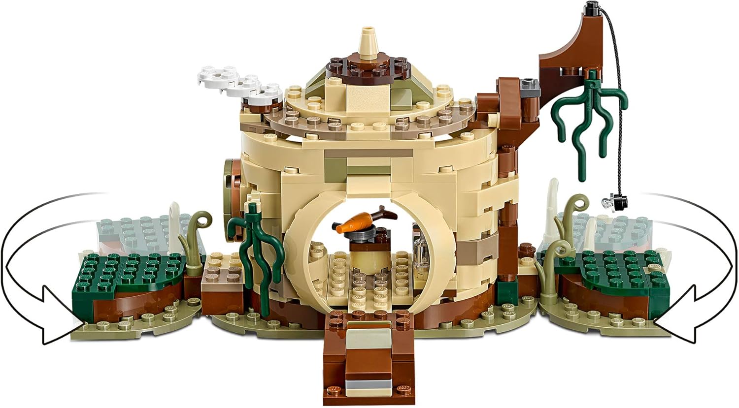 lego yoda hut