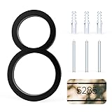 Ripeng 5" Floating Zinc Alloy Address House Number