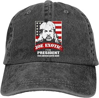 Joe Exotic for President Unisex Adult Denim Hats Cowboy ...