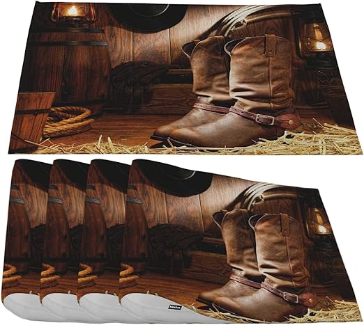 non slip cowboy boots