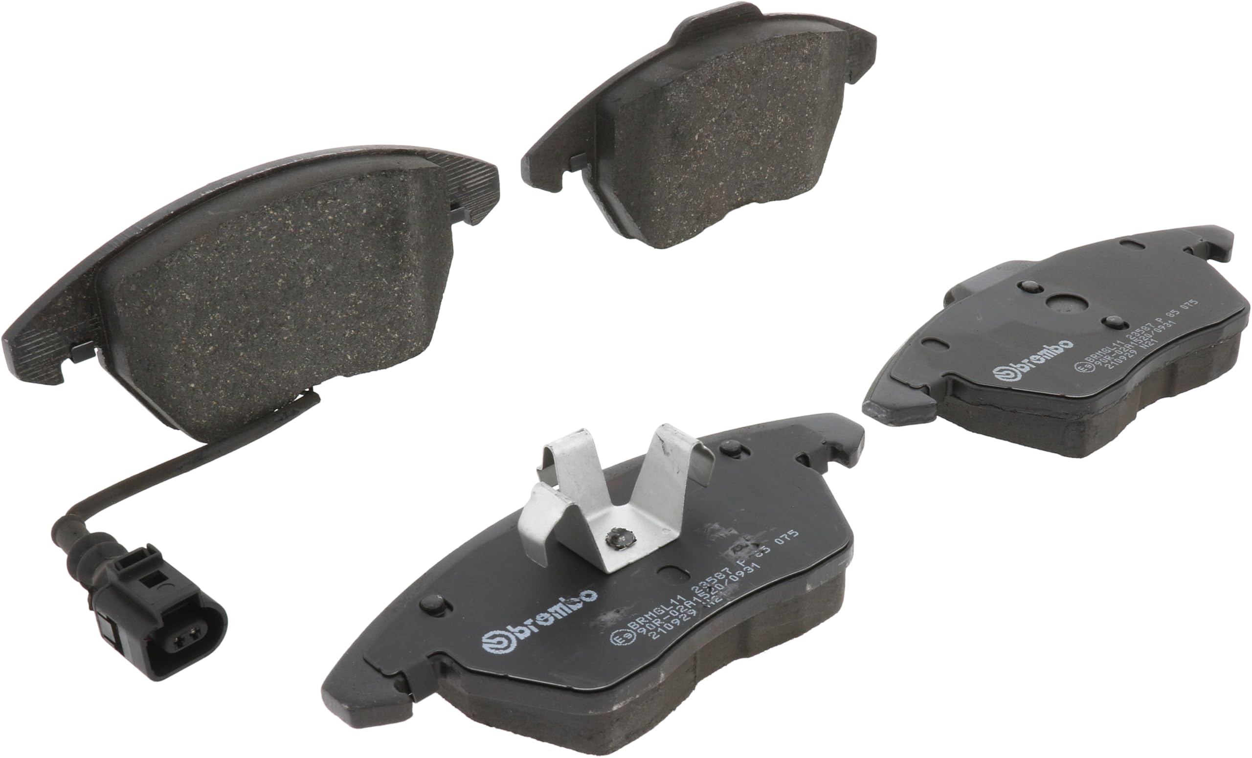 Brembo P 85 075 Brake Pads, Black