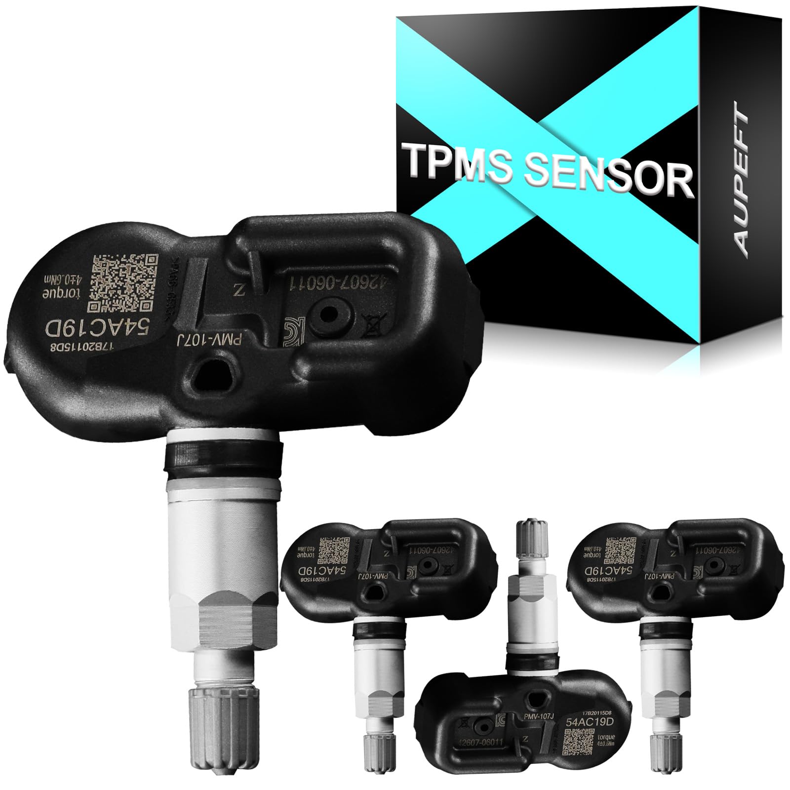 Photo 1 of AUPEFT Pre-Programed TPMS Sensor Tire Pressure Monitoring Sensor for:-Toyota Tacoma Camry Tundra 4Runner for:-RAV4 for:-Lexus IS250 4PCS 2007 2008 2009 2010 2011 2012 2013 2014 2015 2016 4260706011