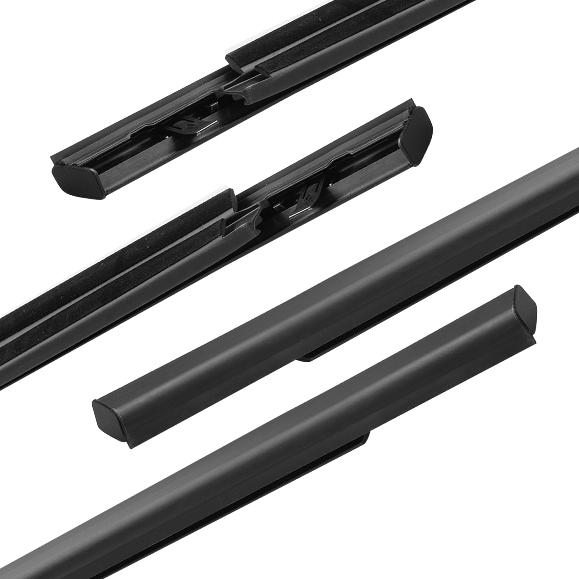 GOMADEIT Black Window Trim Molding Belt Weather Stripping Seal Fits ...