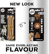 Tasty Bone Nylon Dog Chew Toy Lamb Small Dogs Indestructible UK Made view 6