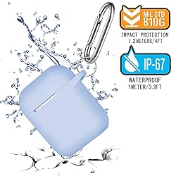 R-fun Compatible with AirPods Case Cover, Soft
