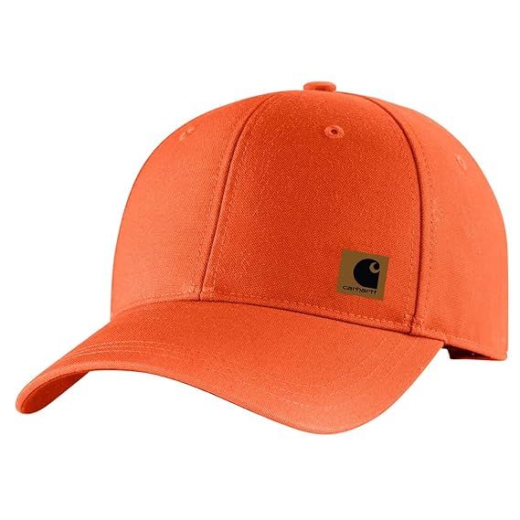 Carhartt Men's 102293 Upland Cap - One Size Fits All - Blaze Orange