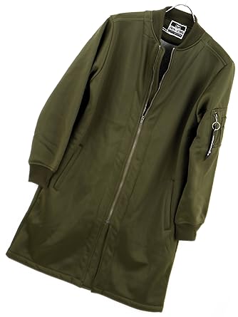 Amazon Ma 1 メンズ 裏ボア ロング丈 ロングジャケット ミリタリー Amazon Ma 1 メンズ 裏ボア ロング丈 ロングジャケット ミリタリー