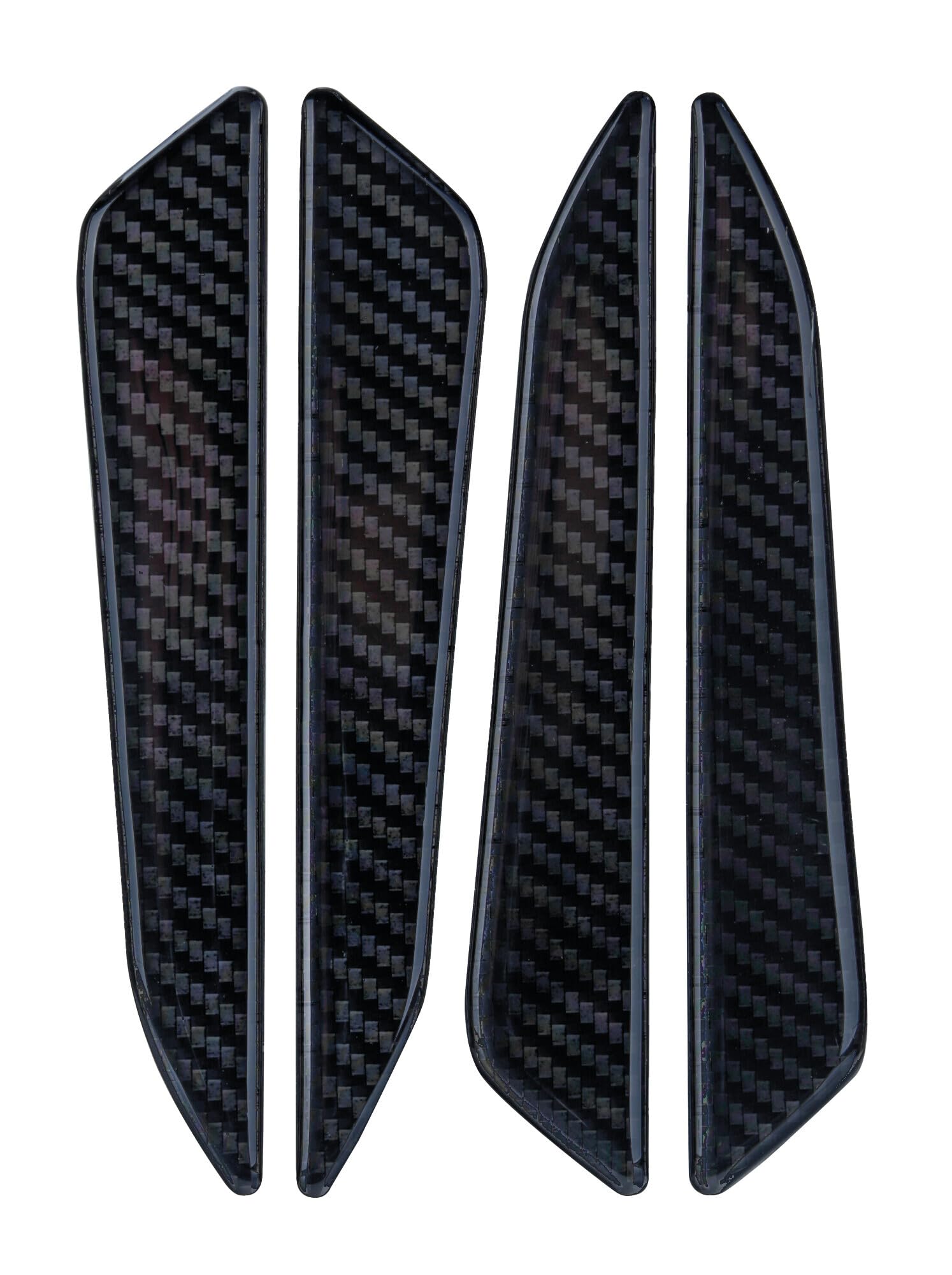 Deda Elementi Jet 3K Carbon Stickers, One Size, Black