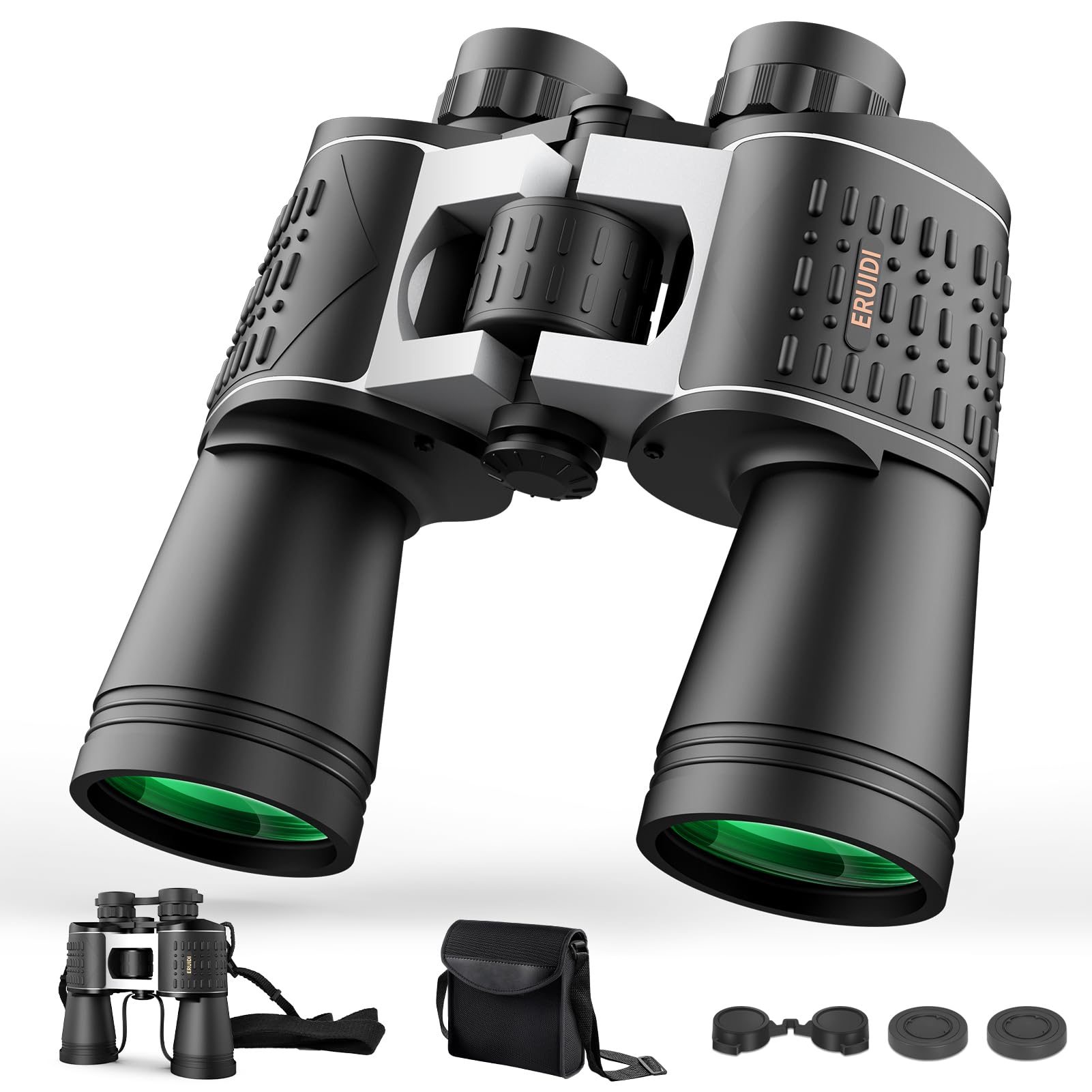 Photo 1 of 20x52 Binoculars for Adults High Powered - ERUIDI Bird Watching Binoculars with Long Range View for Cruise Ship Hunting Travel Stargazing Sports