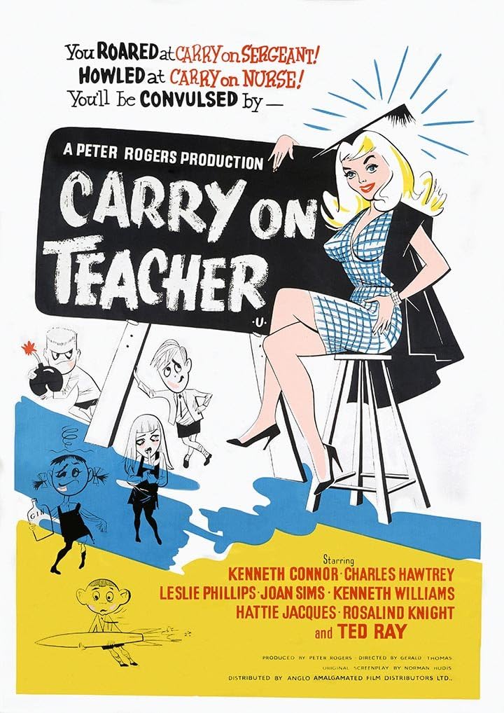 OMG PrintingOMG Printing Carry On Teacher Poster/Print/Picture Satin Photo Paper - A4-210mm x 297mm
