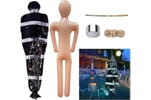 Evfiuha 2Pack Halloween Decorations Dead Victim Props - Halloween inflatables Decorations Outdoor, Decorations Indoor, Scary Scary Fake Corpse in Bag Hallowmas Outdoor Prop Creepy Haunted House Decor