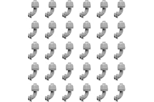 HDHAODA 1/2-Inch Liquid Tight Conduit Connectors, NPT Non-Metallic Connector for PVC Electrical Flexible Conduit Fittings, 90-Degree, for Home Outdoor Tubes Tools, UL Listed, Grey, 30-Pack