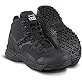 Original S.W.A.T.® Alpha Fury 6" Lace-Up Work Shoes for Men – Polyester Mesh and PU Construction – Gusseted Tongue