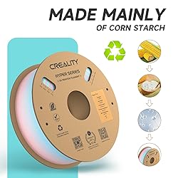 Official Creality Hyper PLA Filament Rainbow