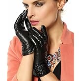 Bestselling Womens Touchscreen Texting Driving Winter Warm Nappa Leather Gloves (Fleece or Cashmere Lining)
