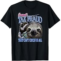 Amazon.com: Commit Tax Fraud Retro Bootleg Rap Sloth