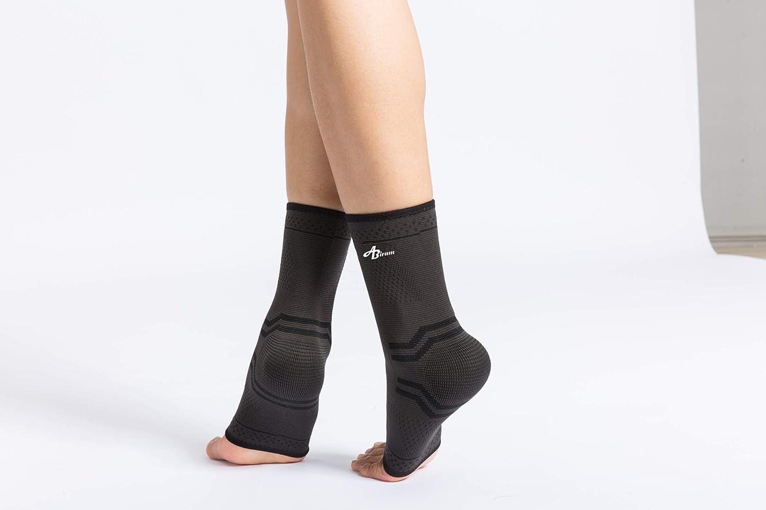 JUPITER Foot Sleeve (Pair) with Compression Wrap, Ankle Brace For Arch, Ankle Support, Football, Basketball, Volleyball, Running, For Sprained Foot, Tendonitis, Plantar Fasciitis: Health & Personal Care