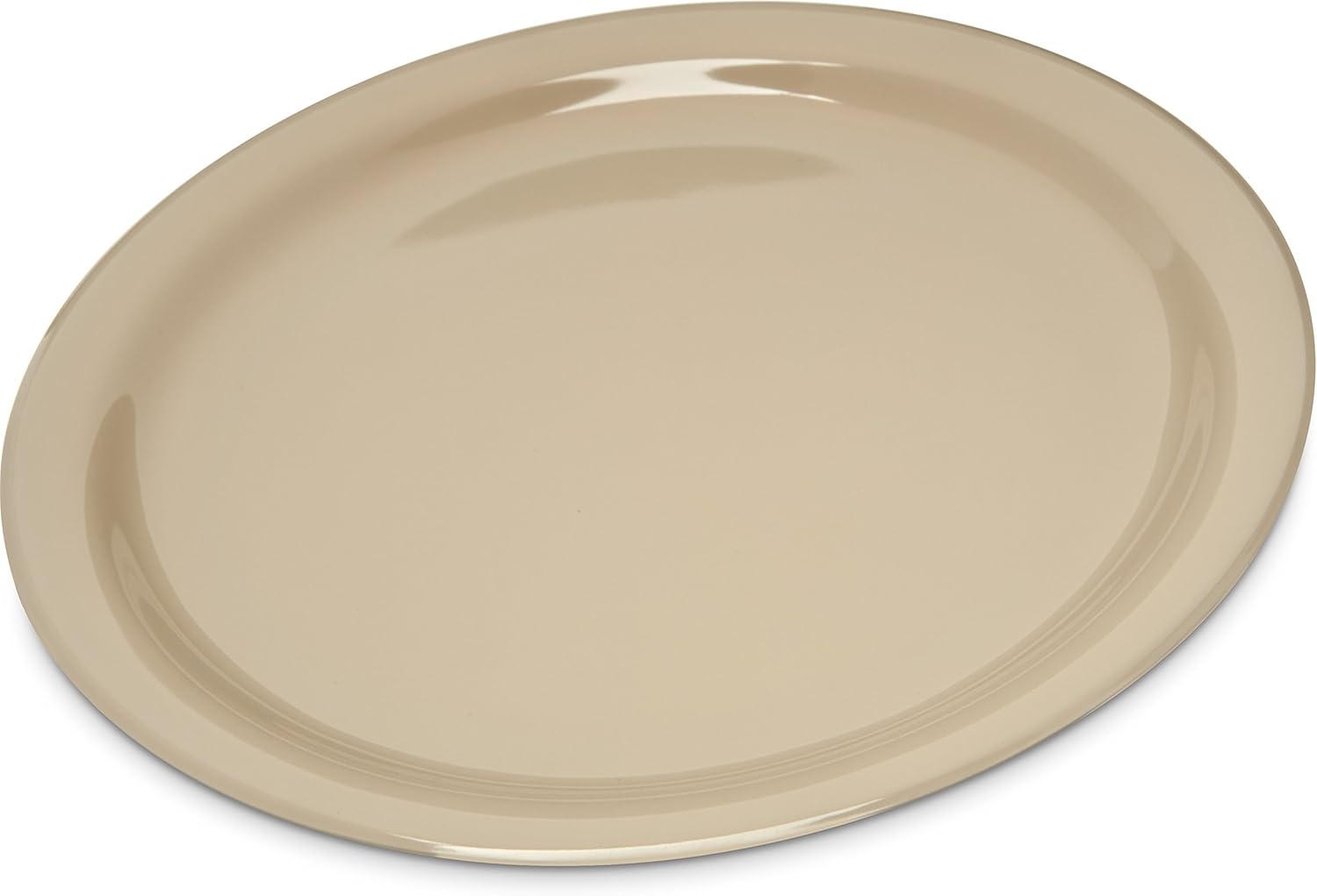 Carlisle KL20025 Kingline Melamine Dinner Plate, 8.92" Diameter x 0.77" Height, Tan (Case of 48)