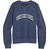 vineyard vines womens Graphic Terry Crewneck Sweatshirt